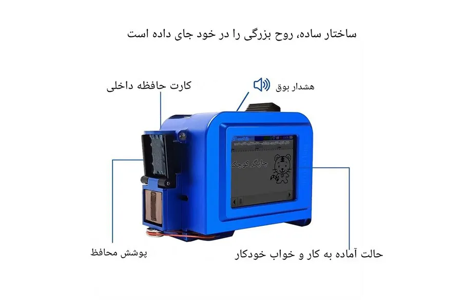 اجزای اصلی جت پرینتر مینی